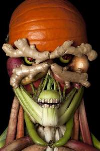 haunted veggie face